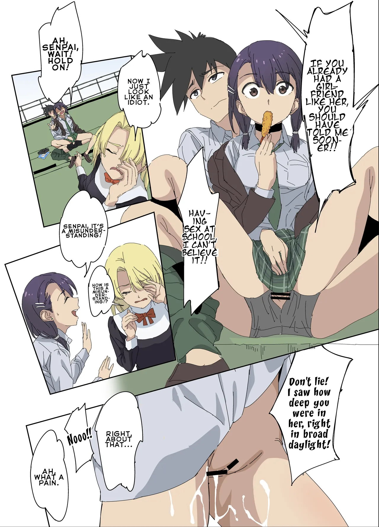 Hentai Manga Comic-My Childhood Friend is an Onahole-Read-5